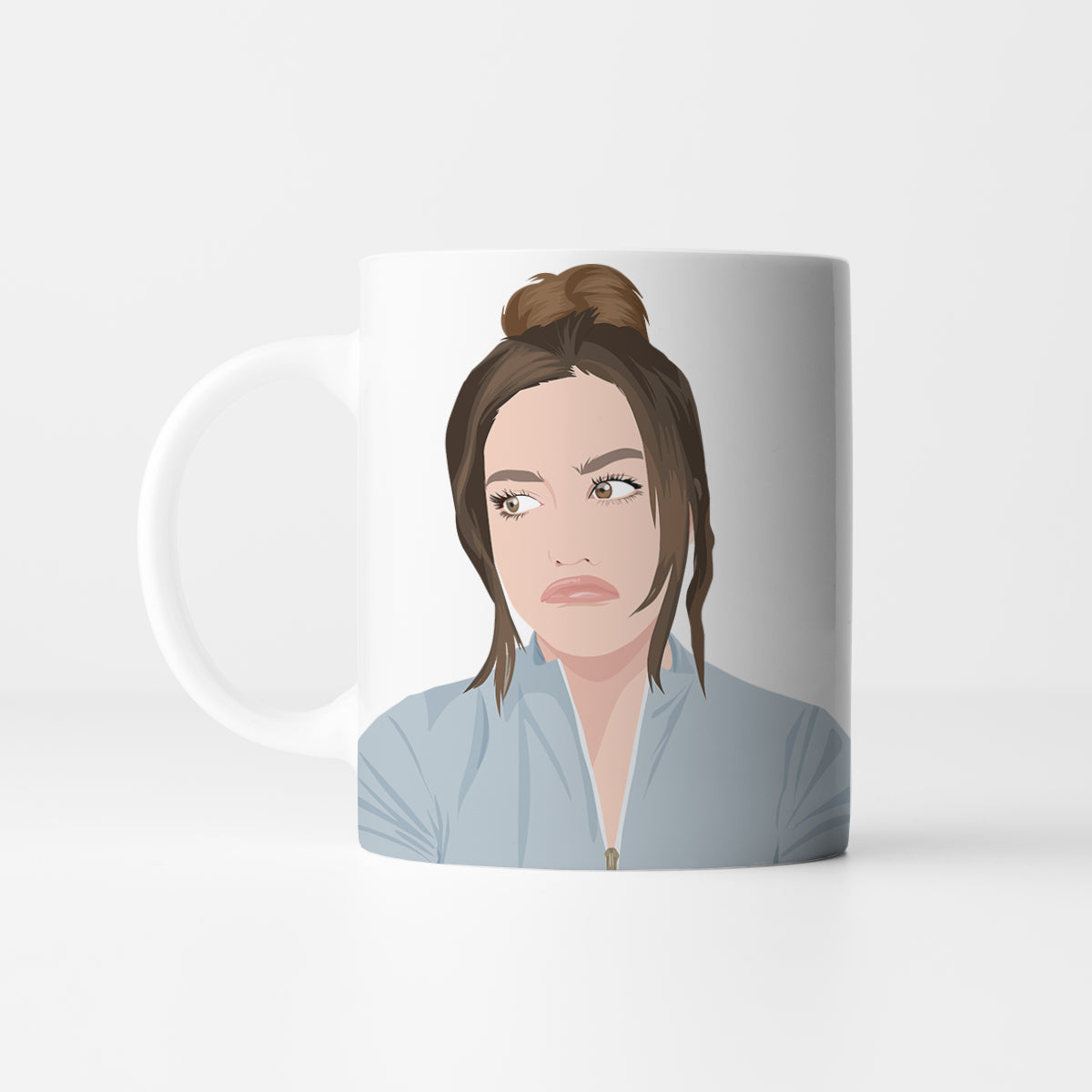 Custom Face Mug - Photo Drawing