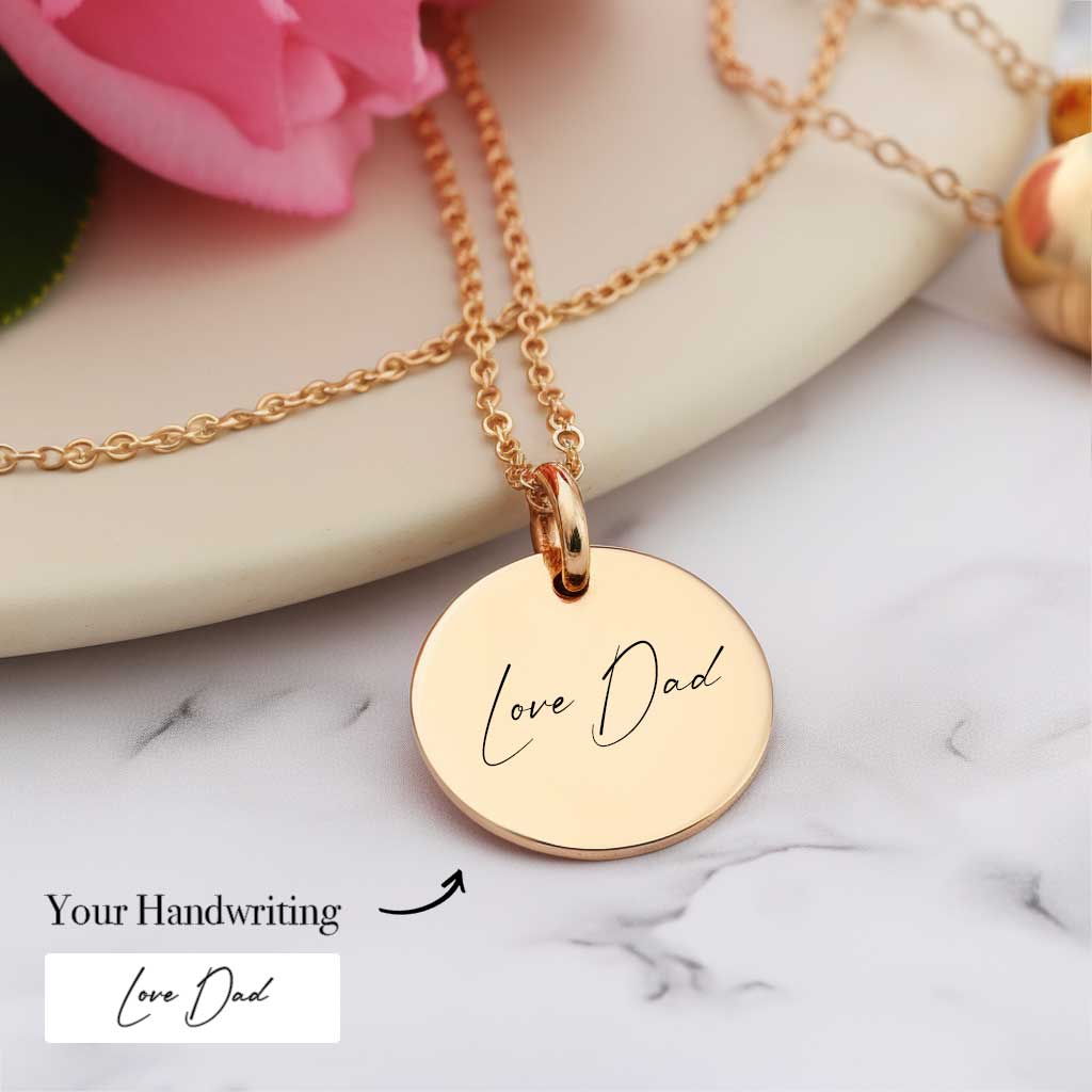 Custom Handwriting Necklace